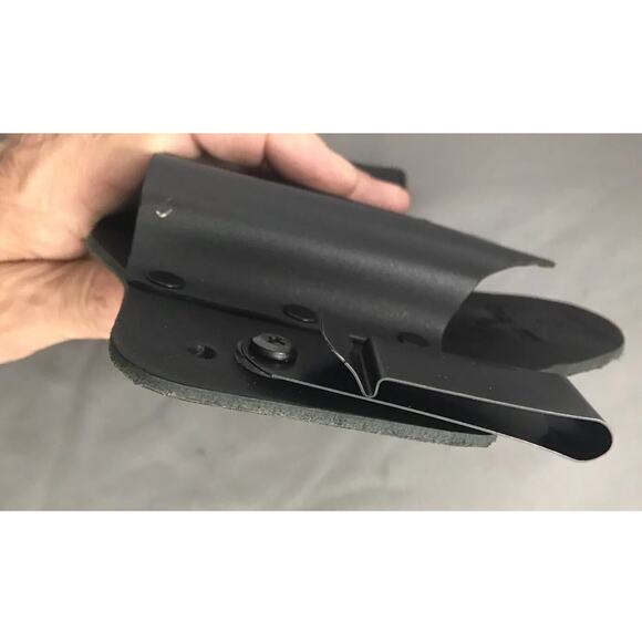 Queen City Holsters Springfield XDS Leather/Kydex Super Tuck‎ IWB RH Black NEW - Picture 5 of 5